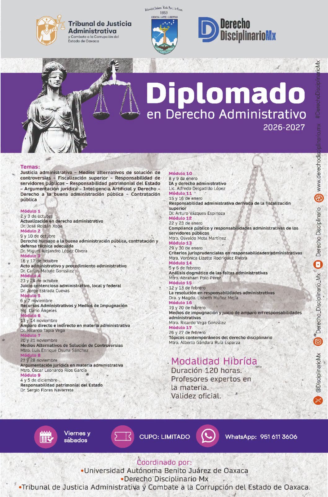 Flyer del programa completo
